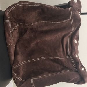 Authentic Prada Suede Hobo Bag